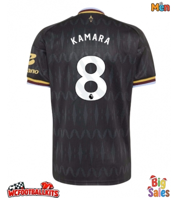 Aston Villa Boubacar Kamara #8 Replica Away Stadium Shirt 2026-27 Short Sleeve